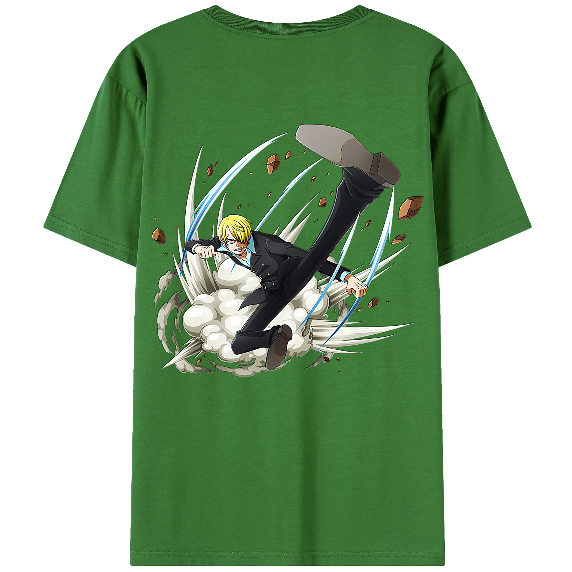 （画像用） ワンピース サンジ ONE PIECE Sanji レディース半袖Tシャツ(バックプリント)